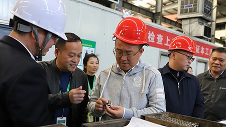 蘆淞區區委書(shū)記帶隊到西迪調研指導